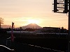西東京市から見たダイヤモンド富士
